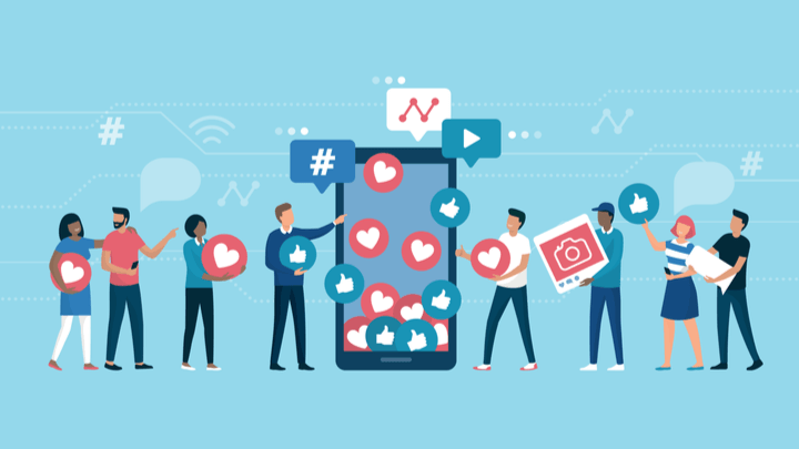 like e condivisioni sui social