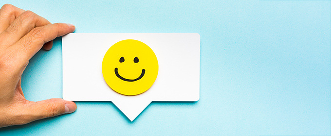 fogliettino con smiley