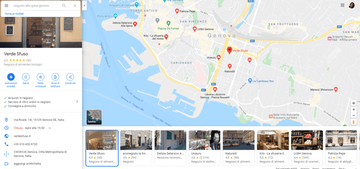 mappa su google maps